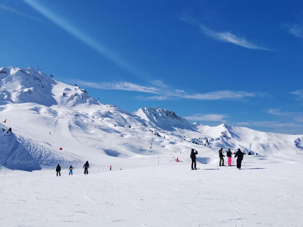 Plagne Bellecote - 5 Pers - Vue Pistes - Acces Piscine Chauffee Leilighet La Plagne Eksteriør bilde